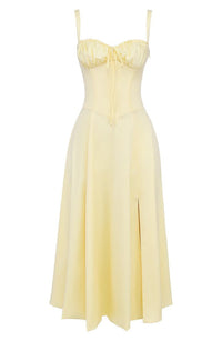 Maxi Kleid Mit Bustier - Marah