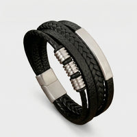 Mehrlagiges Geflochtenes Armband Im Vintage-Stil - Seth