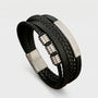 Mehrlagiges Geflochtenes Armband Im Vintage-Stil - Seth