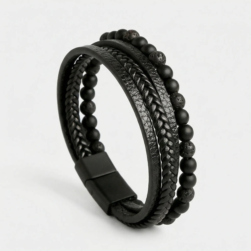 Mehrreihiges Herrenarmband - Jari
