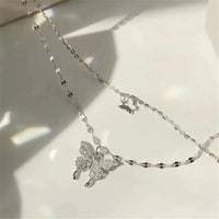Mehrschichtige Silberkette - FlutterJewelry