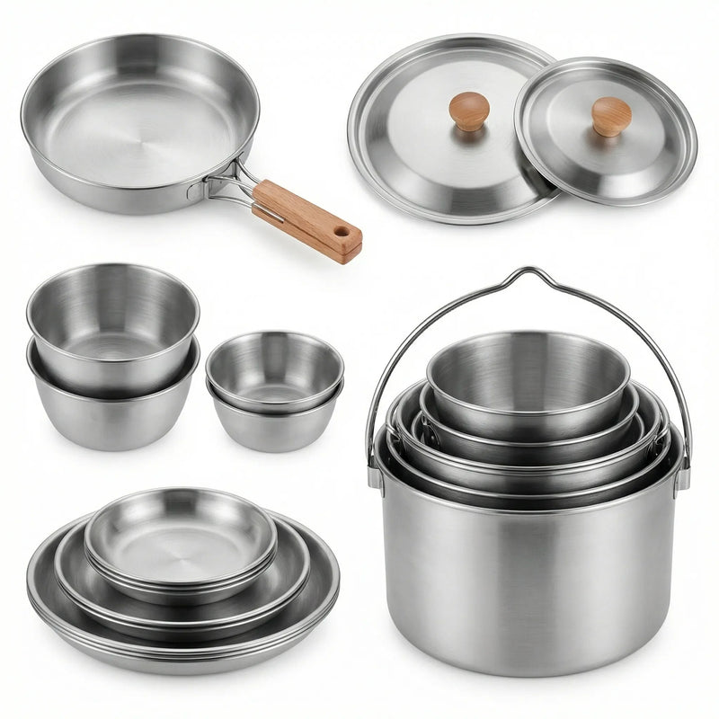 Mehrteiliges Outdoor-Kochset -  Campori