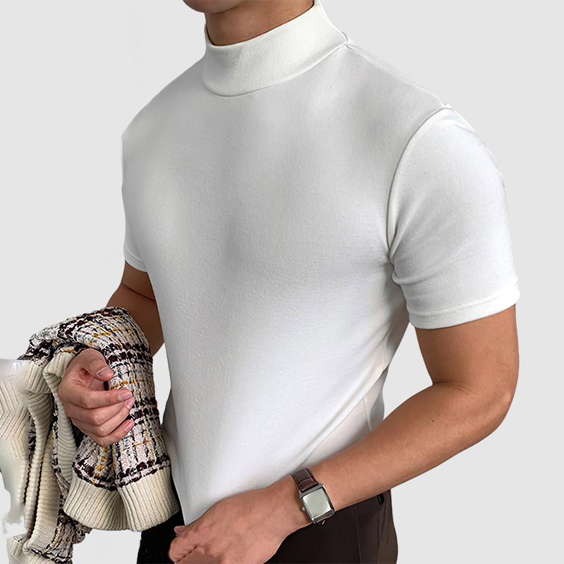 Men's Roll Neck T-Shirt - Emanuel