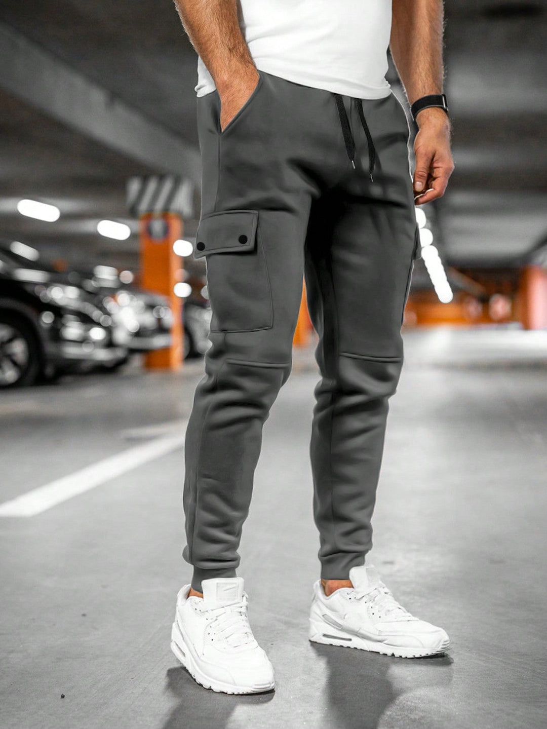 Men's Slim-Fit Trousers In A Streetwear Style - Virgil