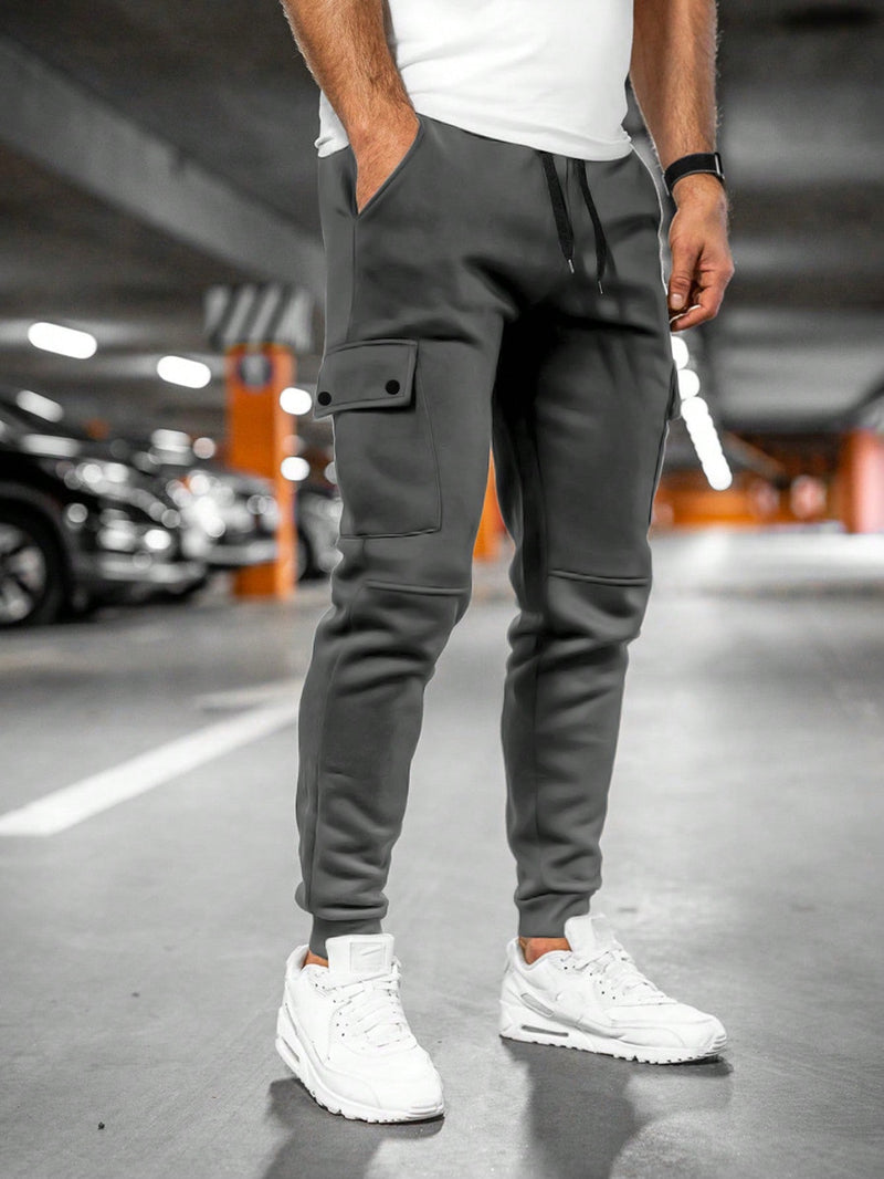 Men's Slim-Fit Trousers In A Streetwear Style - Virgil