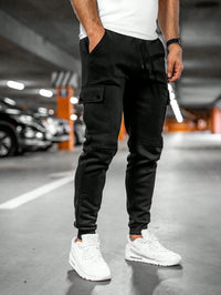 Men's Slim-Fit Trousers In A Streetwear Style - Virgil