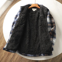Herren fleecegefütterte Hemdjacke – Mauro
