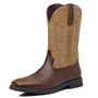Mid-Calf Cowboy-Style Boot - Ismael