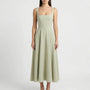 Midi Kleid Mit Hoher Taille - Sofie