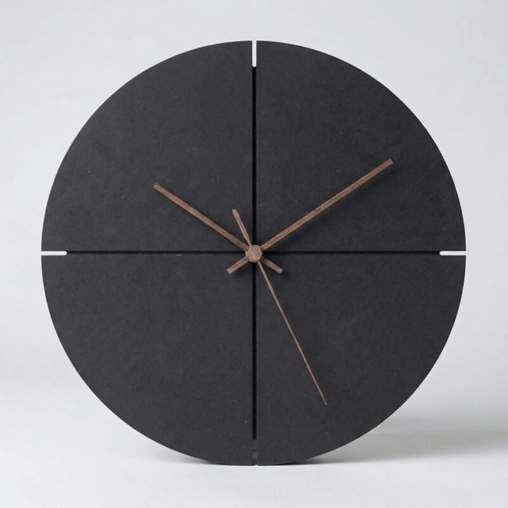 Minimalistische Runde Analoge Wanduhr - Veltara