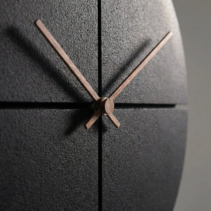 Minimalistische Runde Analoge Wanduhr - Veltara
