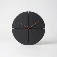 Minimalistische Runde Analoge Wanduhr - Veltara