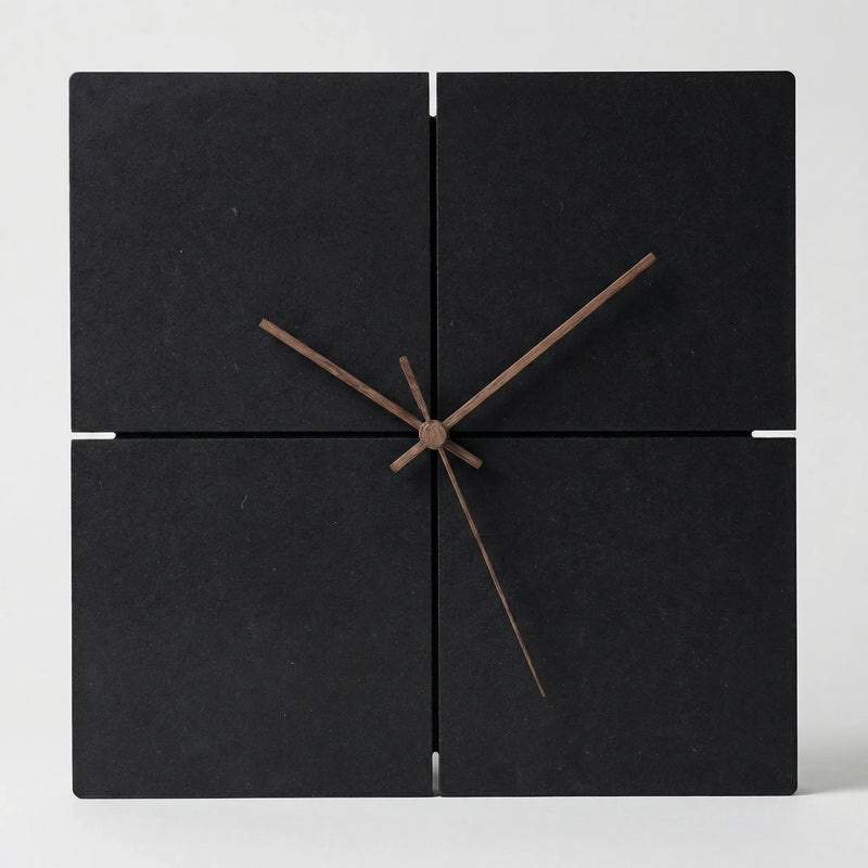 Minimalistische Runde Analoge Wanduhr - Veltara