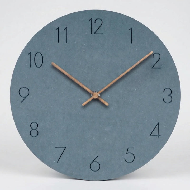 Minimalistische Runde Wanduhr - Nordellia