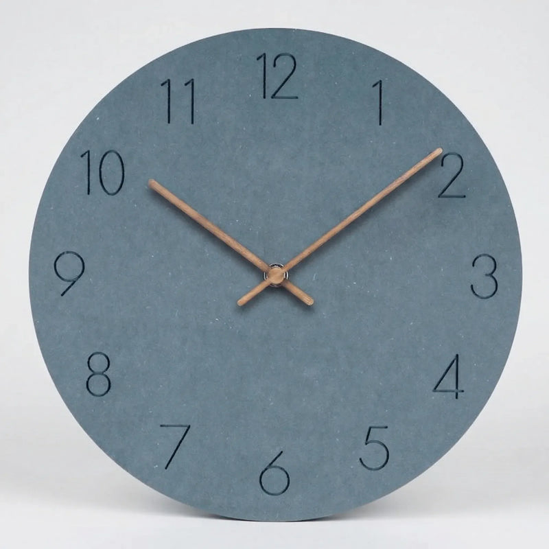 Minimalistische Runde Wanduhr - Nordellia