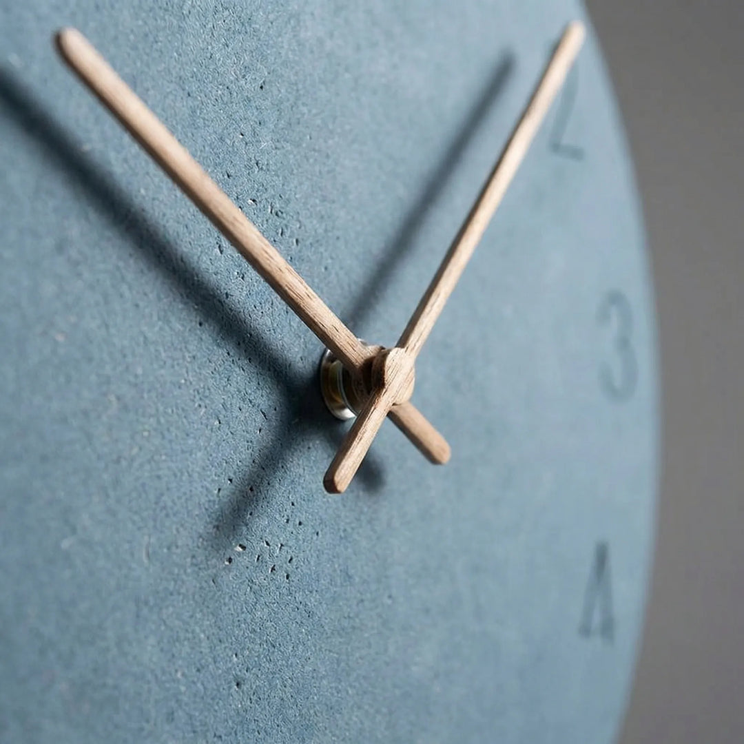 Minimalistische Runde Wanduhr - Nordellia