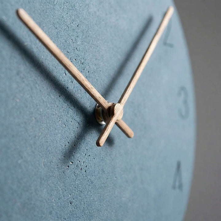 Minimalistische Runde Wanduhr - Nordellia