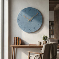 Minimalistische Runde Wanduhr - Nordellia