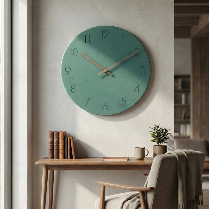 Minimalistische Runde Wanduhr - Nordellia