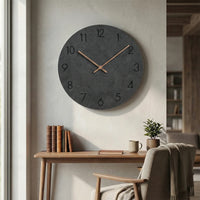 Minimalistische Runde Wanduhr - Nordellia