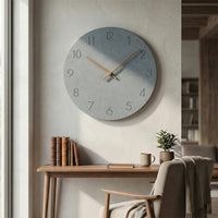 Minimalistische Runde Wanduhr - Nordellia