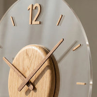 Minimalistische Runde Wanduhr - Nordrill