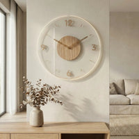 Minimalistische Runde Wanduhr - Nordrill