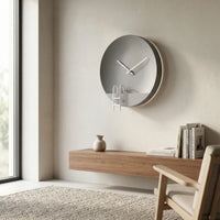 Minimalistische Runde Wanduhr - Poolora