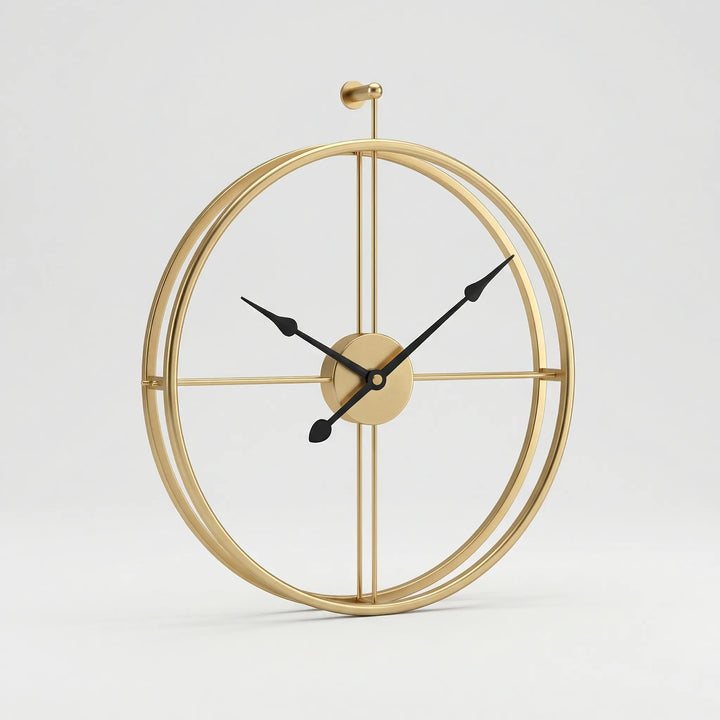 Minimalistische Runde Wanduhr - Skandara