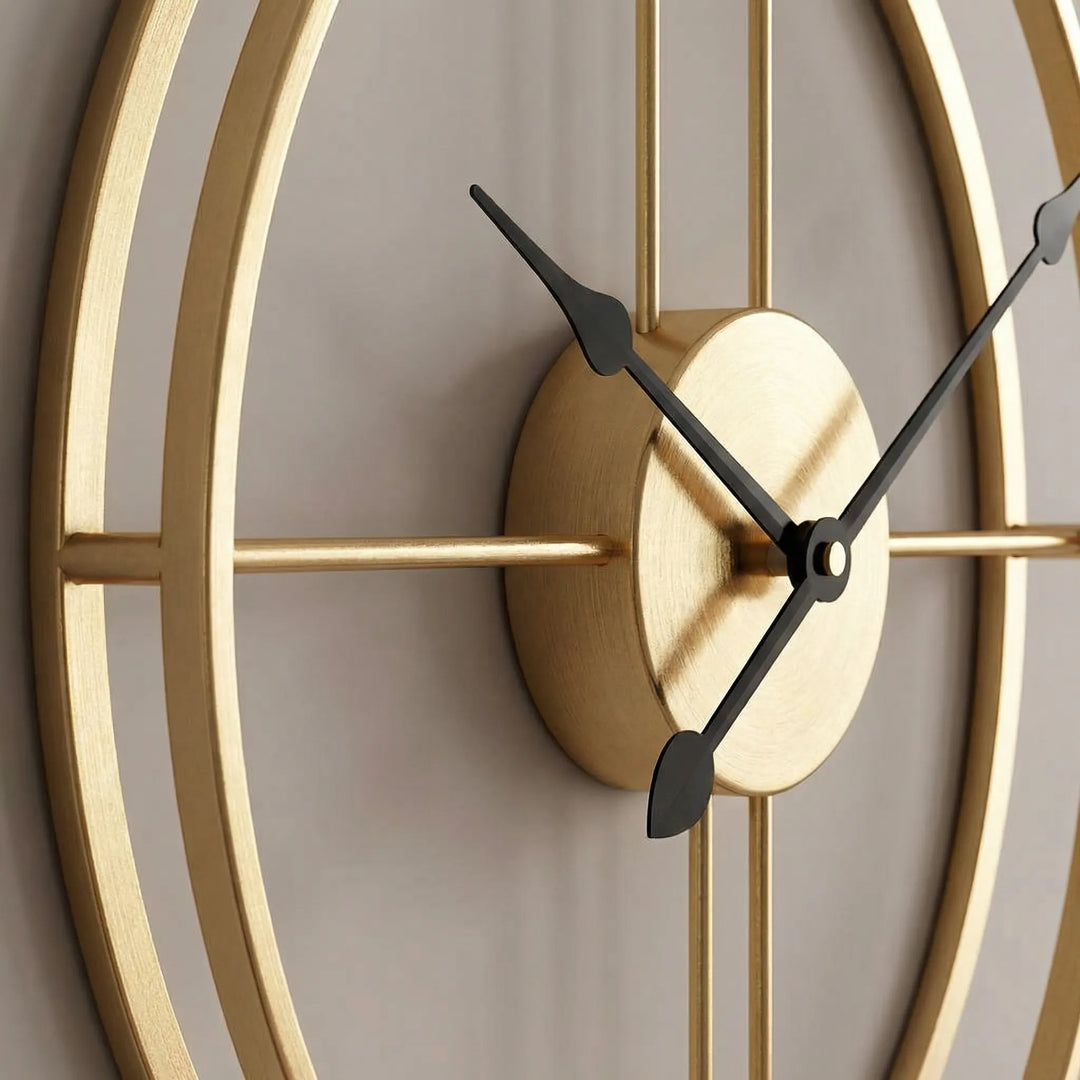 Minimalistische Runde Wanduhr - Skandara