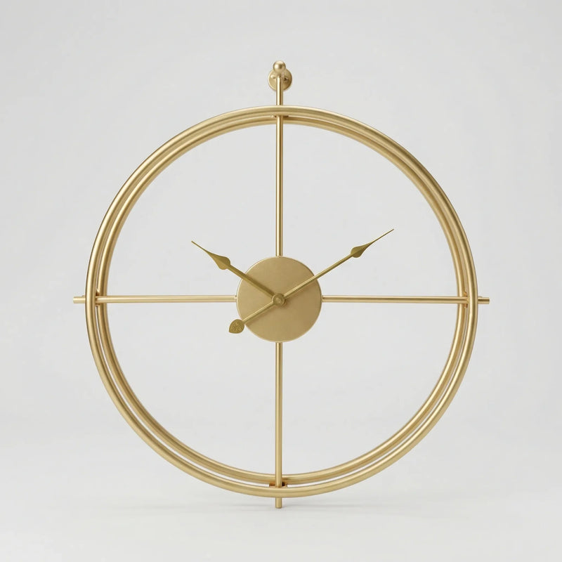 Minimalistische Runde Wanduhr - Skandara