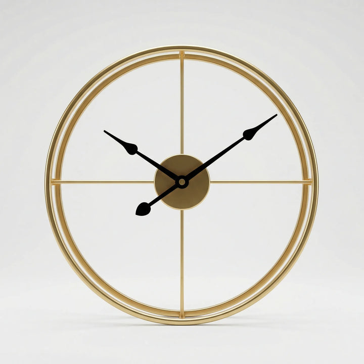 Minimalistische Runde Wanduhr - Skandara