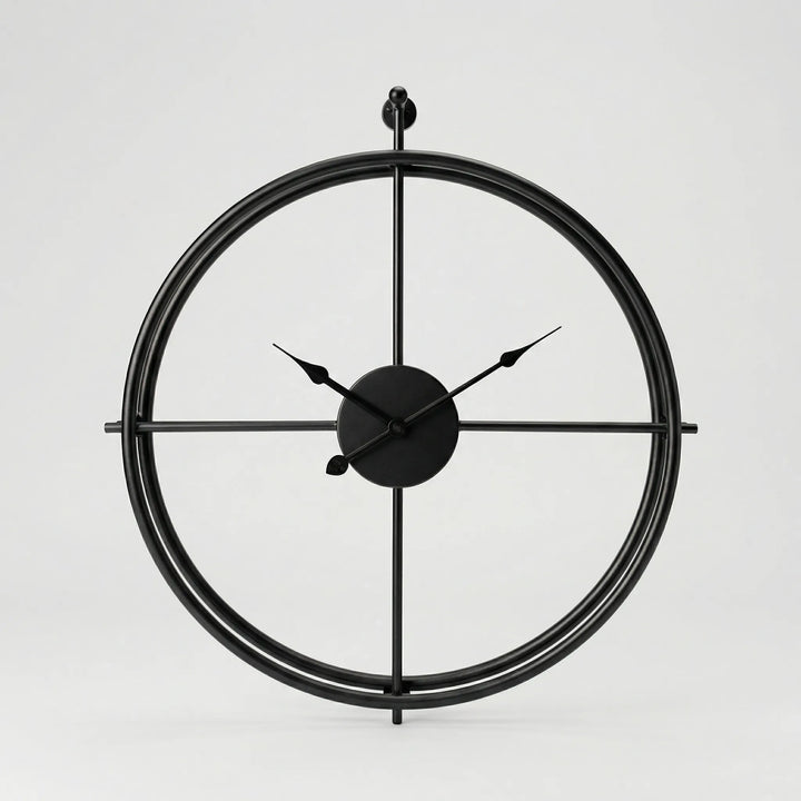 Minimalistische Runde Wanduhr - Skandara