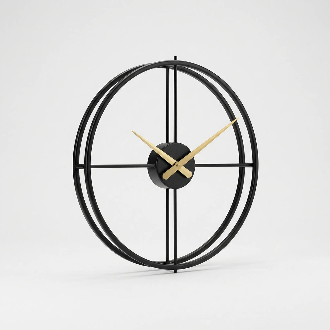 Minimalistische Runde Wanduhr - Skandara