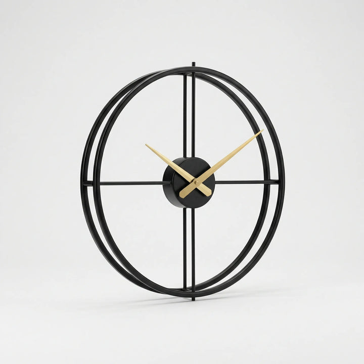 Minimalistische Runde Wanduhr - Skandara