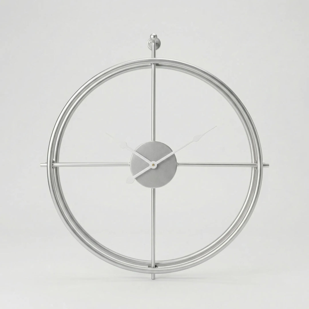Minimalistische Runde Wanduhr - Skandara