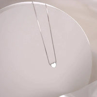 Minimalistische Silberkette - SilverHeart