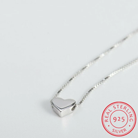 Minimalistische Silberkette - SilverHeart