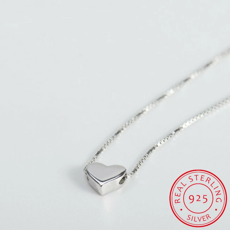 Minimalistische Silberkette - SilverHeart