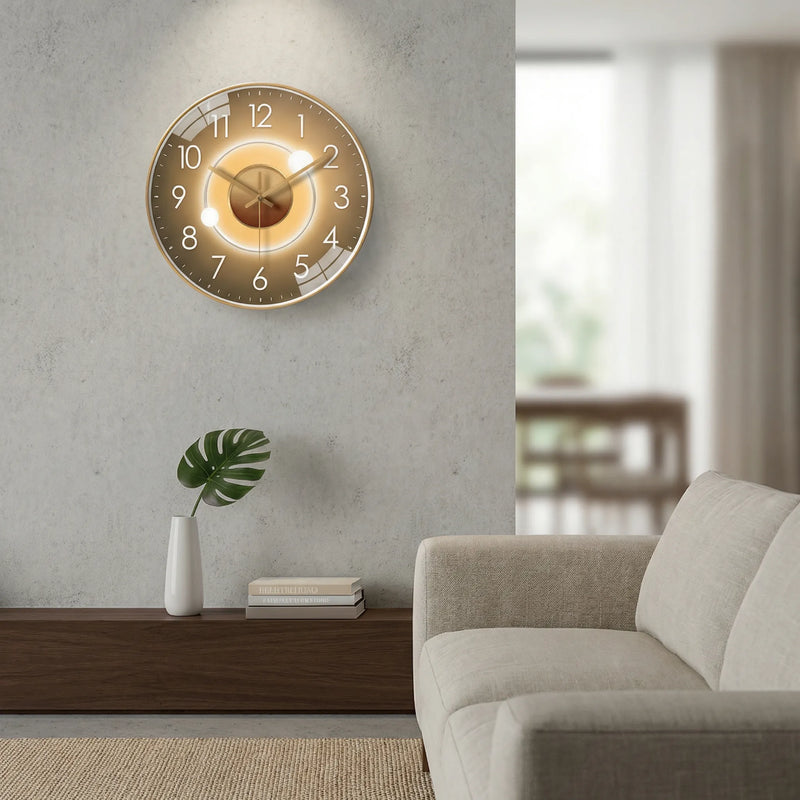 Minimalistische Wanduhr - Aurello