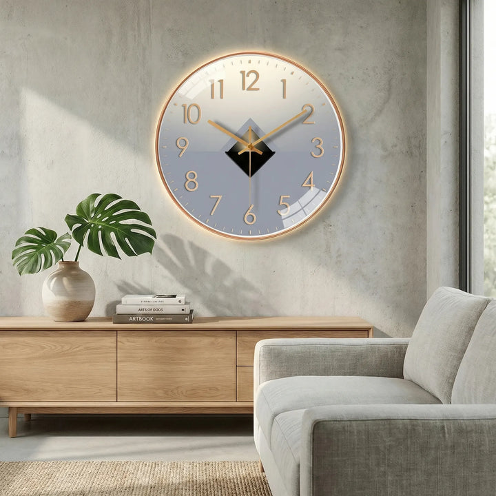 Minimalistische Wanduhr - Aurello