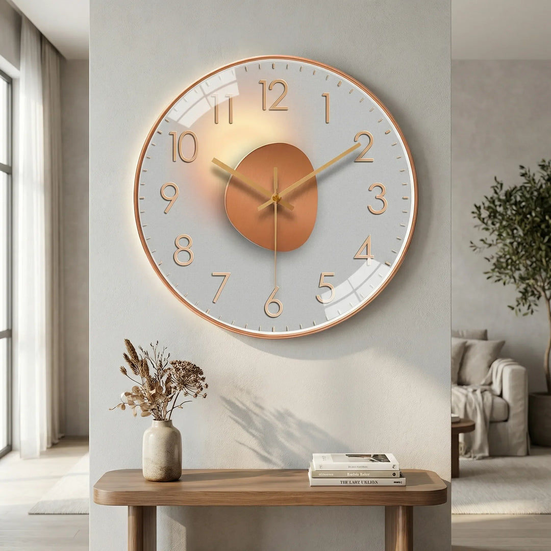Minimalistische Wanduhr - Aurello