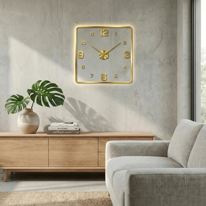 Minimalistische Wanduhr - Aurello