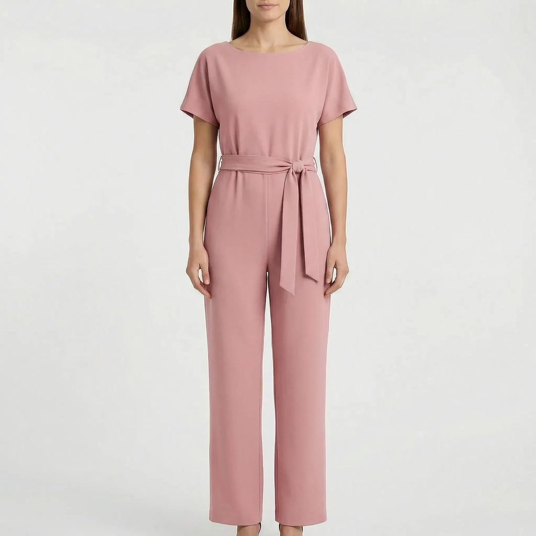 Minimalistischer Jumpsuit Mit Weitem Bein - Lavinia