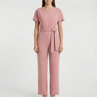 Minimalistischer Jumpsuit Mit Weitem Bein - Lavinia