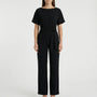 Minimalistischer Jumpsuit Mit Weitem Bein - Lavinia
