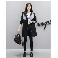 Mittel Langer Trenchcoat - Elisa