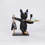 Moderne Bulldogfiguur Met Dienblad - Pawlux