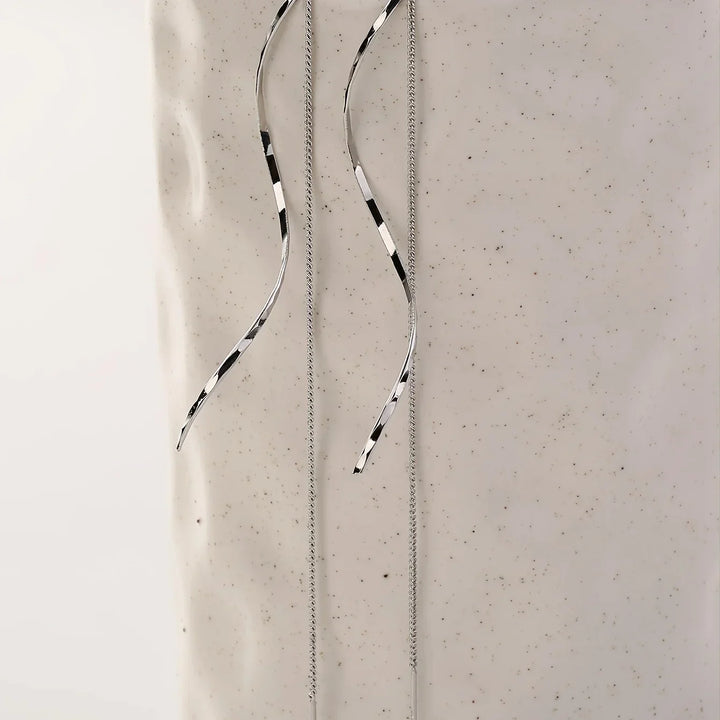 Moderne Ohrstecker - LongWaves