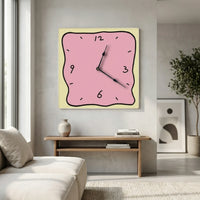 Moderne Quadratische Wanduhr - TimeLuma
